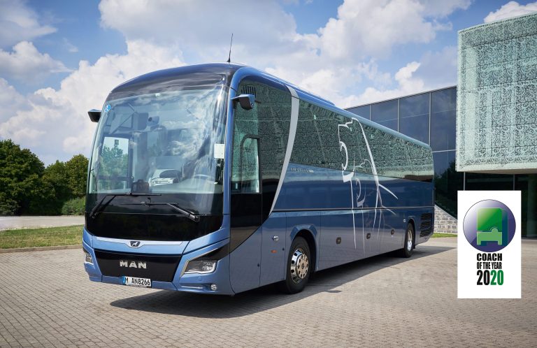 Lion's Coach ieguvis "Tūrisma autobusu 2020" titulu